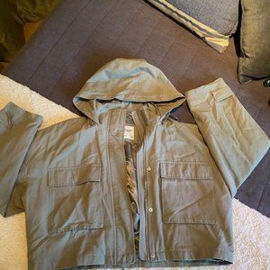 Abercrombie & Fitch Women's Cropped Utility Jacket